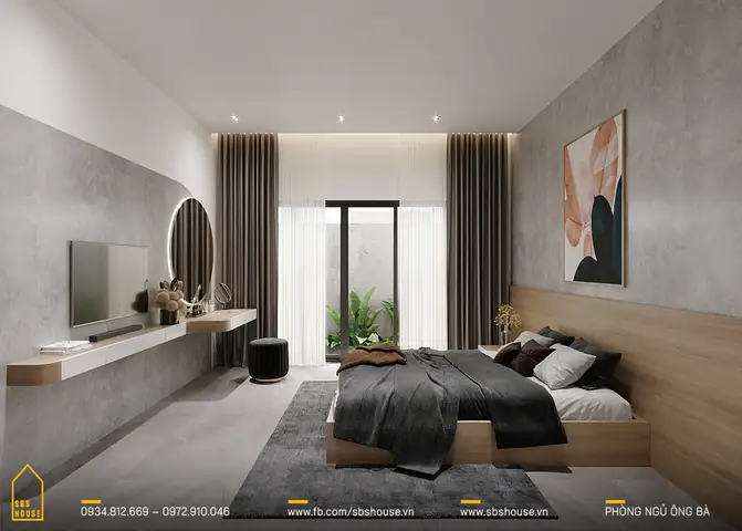 Cách Trang Trí Phòng Ngủ Cho Ông Bà Đẹp và Tiện Nghi