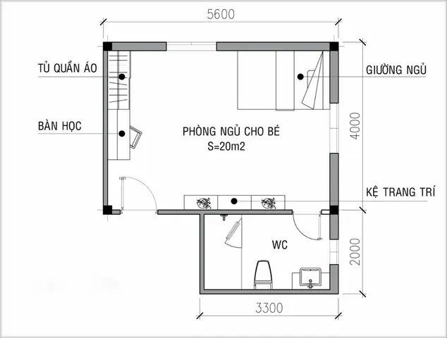 Cách trang trí phòng ngủ có em bé như thế nào?