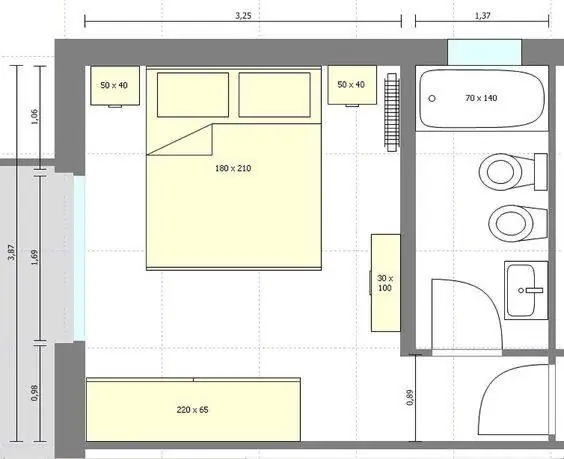 10 ý tưởng trang trí phòng ngủ có nhà vệ sinh sang trọng và hài hòa
