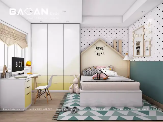 Cách trang trí phòng ngủ có em bé như thế nào?