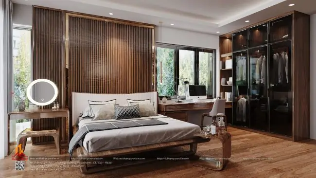 Hướng dẫn trang trí phòng ngủ con gái màu socola tinh tế