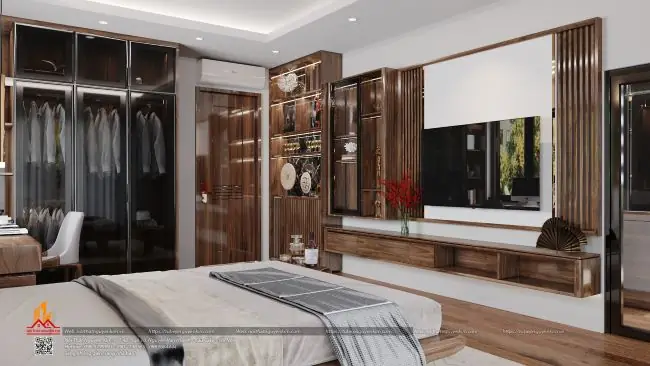 Hướng dẫn trang trí phòng ngủ con gái màu socola tinh tế