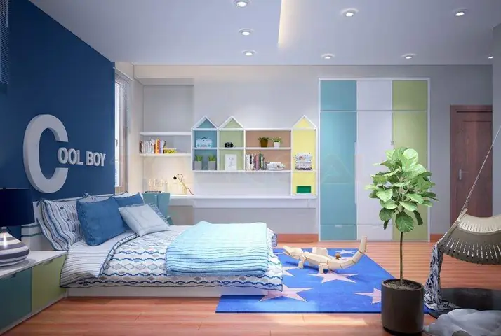 Làm thế nào để trang trí phòng ngủ diện tích nhỏ cho bé đẹp và tiện lợi?
