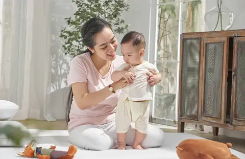 Trang trí phòng ngủ nệm dưới đất với màu đơn sắc, các màu tự nhiên cơ bản