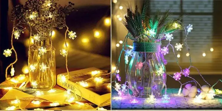 5. Trang trí trần phòng ngủ với đèn nháy 5. Trang trí trần phòng ngủ với đèn nháy