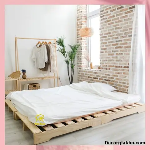 Giường gỗ pallet
