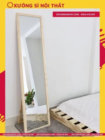 Gương treo toàn thân giá rẻ, đẹp, tp hcm