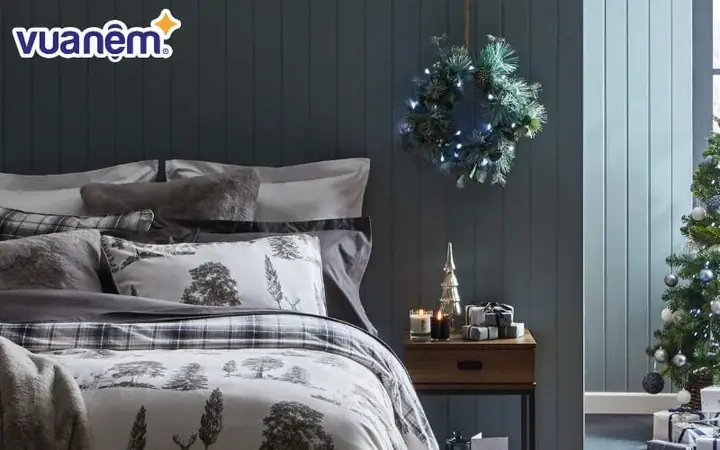 trang trí phòng ngủ noel trang trí phòng ngủ noel