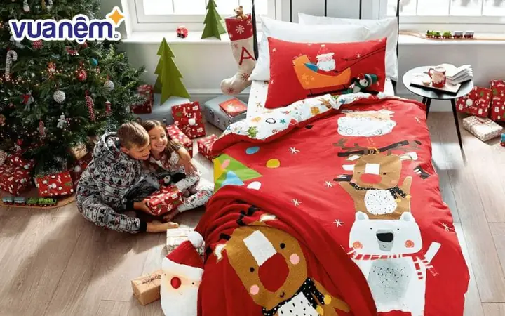 trang trí phòng ngủ noel trang trí phòng ngủ noel