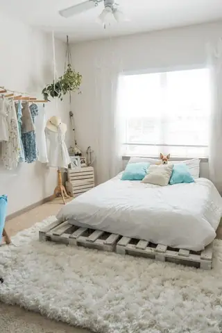 trang trí phòng ngủ retro