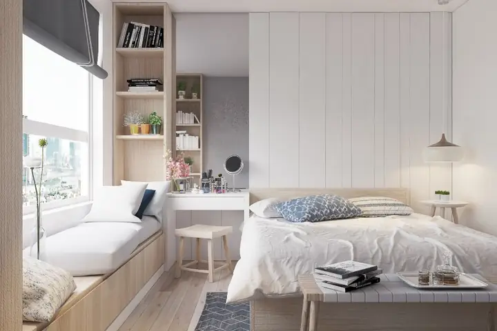 Bước 2: Xác định vị trí trang trí sinh nhật trong phòng ngủ