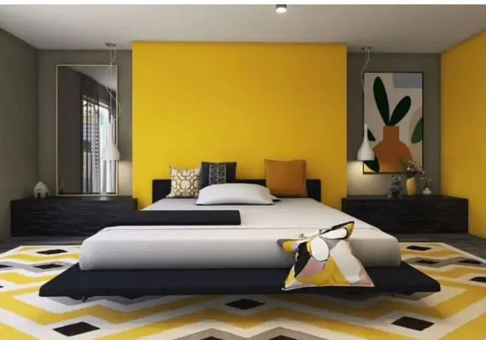 Trang trí phòng ngủ vàng: Hướng dẫn chi tiết tạo không gian ấn tượng Trang trí phòng ngủ vàng: Hướng dẫn chi tiết tạo không gian ấn tượng
