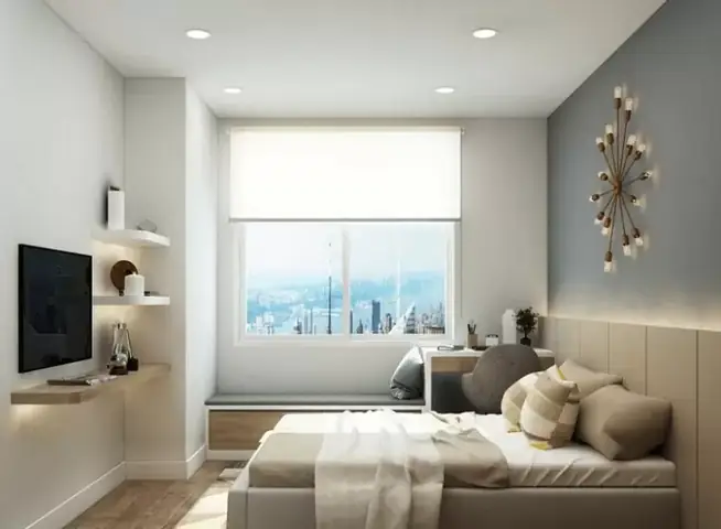 Trang trí thạch cao phòng ngủ nhỏ: Tối ưu không gian, tăng thẩm mỹ
