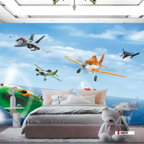Ưu điểm Tranh vải dán tường 3D phòng ngủ trẻ em