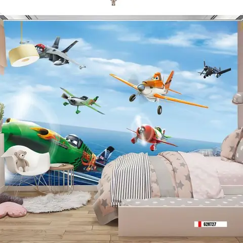 Ưu điểm Tranh vải dán tường 3D phòng ngủ trẻ em