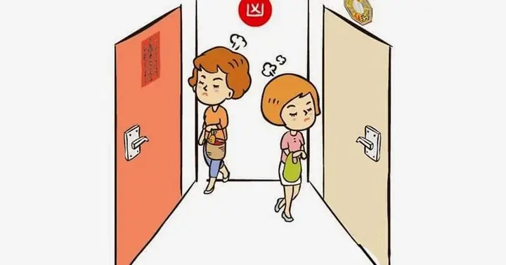 Giải pháp **tránh cửa phòng ngủ đối đầu nhau** hiệu quả trong nhà ở