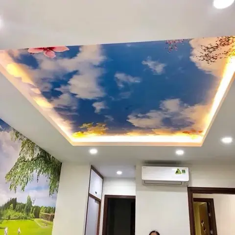 tranh dán trần phòng ngủ tranh dán trần phòng ngủ
