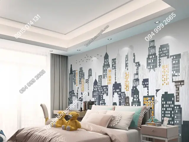 Tranh Dán Tường 5D Phòng Ngủ: Hướng Dẫn Chọn Và Trang Trí Hoàn Hảo