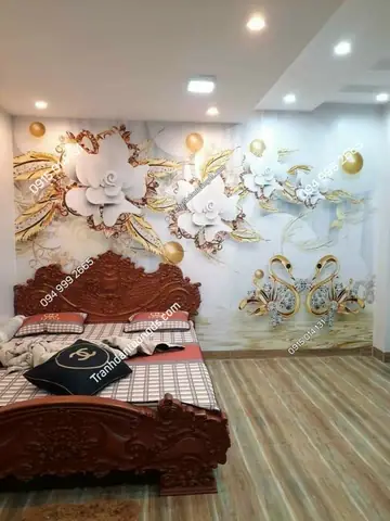 Tranh Dán Tường 5D Phòng Ngủ: Hướng Dẫn Chọn Và Trang Trí Hoàn Hảo