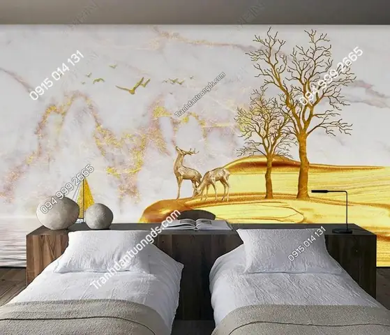 Tranh Dán Tường 5D Phòng Ngủ: Hướng Dẫn Chọn Và Trang Trí Hoàn Hảo