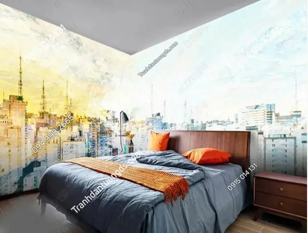 Tranh Dán Tường 5D Phòng Ngủ: Hướng Dẫn Chọn Và Trang Trí Hoàn Hảo