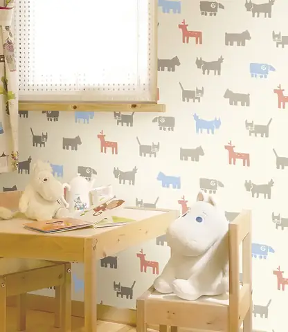 tranh dán tường phòng ngủ cho bé