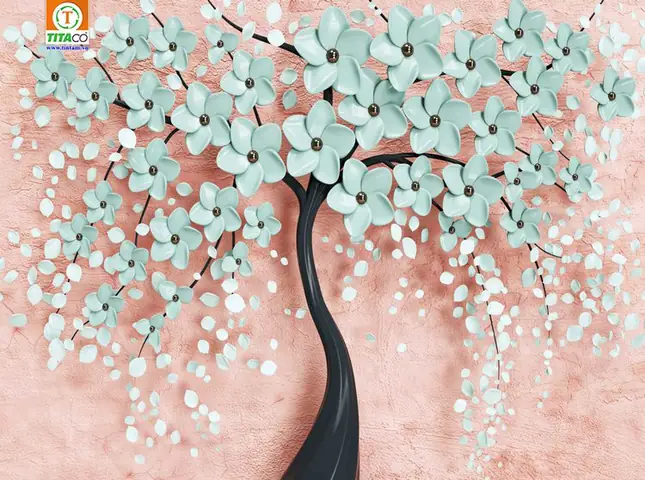 Mẫu Tranh vải dán tường 3d Phong thủy Mẫu Tranh vải dán tường 3d Phong thủy