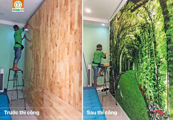 Địa chỉ Thi Công Tranh vải dán tường Tận Tâm? Địa chỉ Thi Công Tranh vải dán tường Tận Tâm?