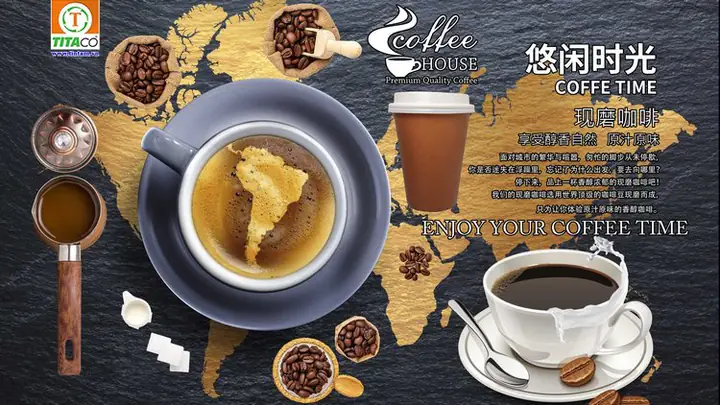 Mẫu Tranh vải dán tường 3d quán cafe, trà sữa Mẫu Tranh vải dán tường 3d quán cafe, trà sữa
