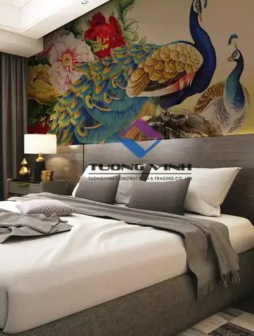 tranh dán tường phòng ngủ vợ chồng tranh dán tường phòng ngủ vợ chồng