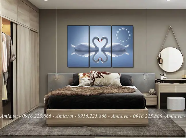 5 Mẫu Tranh Đẹp Treo Phòng Ngủ Amia Thư Thái Và Ấn Tượng 5 Mẫu Tranh Đẹp Treo Phòng Ngủ Amia Thư Thái Và Ấn Tượng