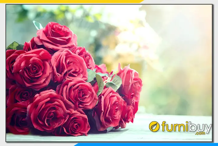 Phần 5: Các mẫu tranh hoa hồng treo tường phòng ngủ gợi ý thêm cho quý vị làm theo yêu cầu:
