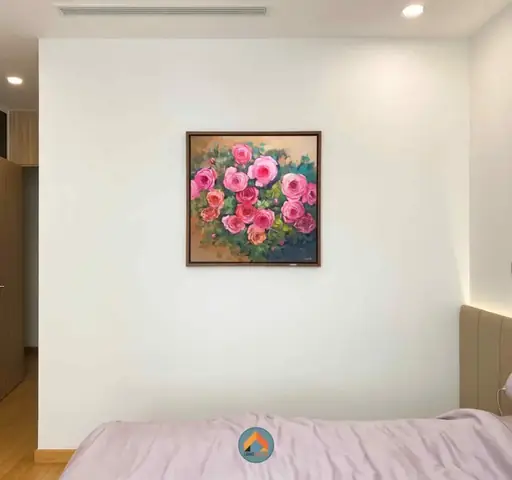 Những lưu ý khi lựa chọn tranh sơn dầu treo phòng ngủ