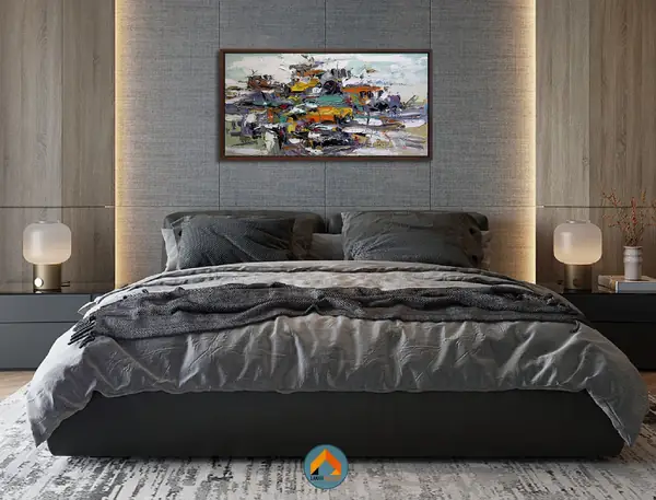Những bức tranh sơn dầu treo phòng ngủ đẹp và ấn tượng