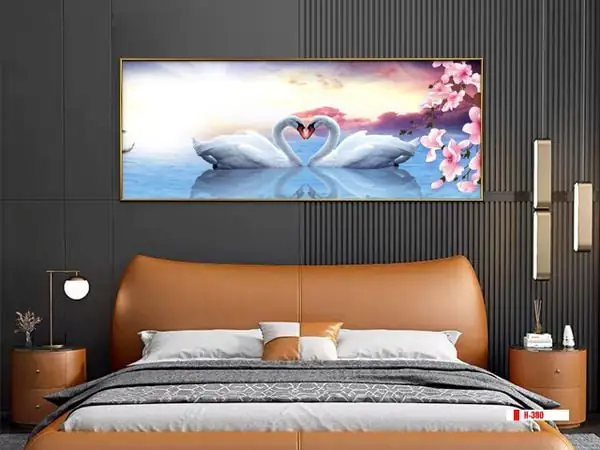 Ưu điểm Tranh đôi thiên nga treo phòng ngủ