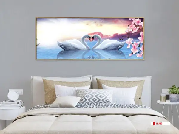 Ưu điểm Tranh đôi thiên nga treo phòng ngủ Ưu điểm Tranh đôi thiên nga treo phòng ngủ