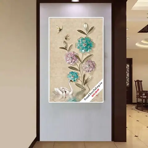 Lựa chọn tranh trang trí phòng ngủ khách sạn phù hợp