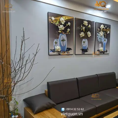 Vì sao nên mua tranh trang trí phòng ngủ vợ chồng đẹp.