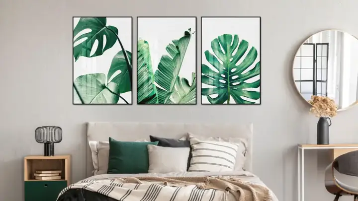 Cách chọn tranh treo đầu giường phòng ngủ cho người mệnh Mộc Cách chọn tranh treo đầu giường phòng ngủ cho người mệnh Mộc