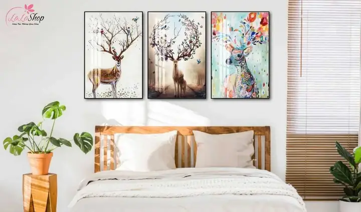 Hướng dẫn chọn tranh treo đầu giường phòng ngủ hợp phong thủy Hướng dẫn chọn tranh treo đầu giường phòng ngủ hợp phong thủy