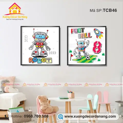 2. Kinh nghiệm chọn tranh treo tường phù hợp cho phòng ngủ trẻ em