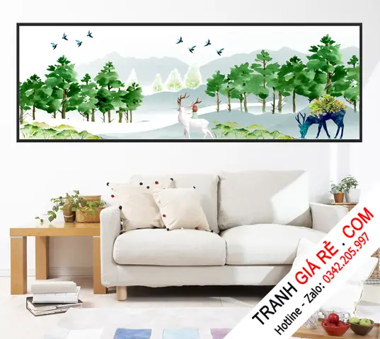 Tranh Treo Tường Phòng Ngủ Khách Sạn 1 bức G20
