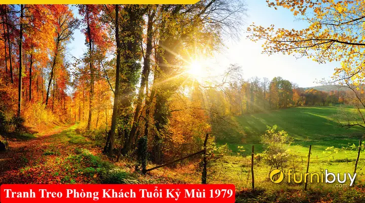 Vậy cụ thể tuổi Kỷ Mùi 1979 hợp treo bức tranh gì trong phòng khách?