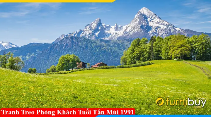 tranh treo phòng ngủ tuổi tân mùi