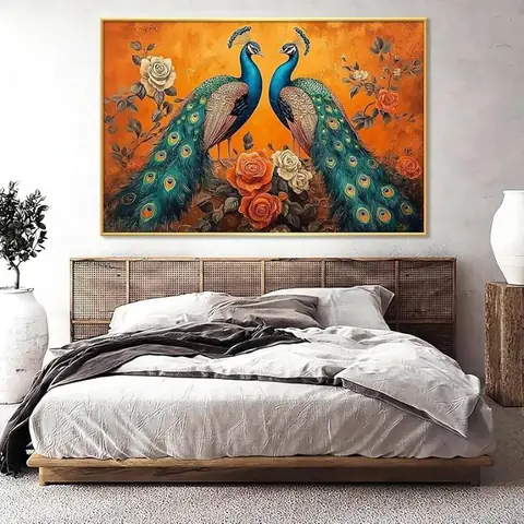 tranh treo phòng ngủ vợ chồng mới cưới