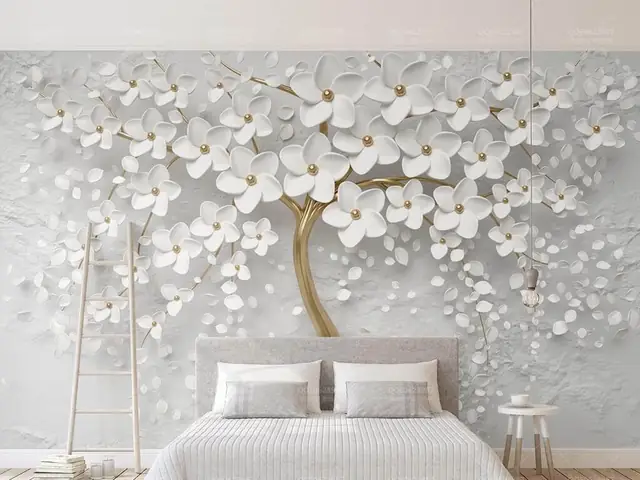 2. Tranh 3D dán tường phòng ngủ cho người lớn