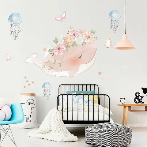 1. Tranh 3D dán tường phòng ngủ cho trẻ em