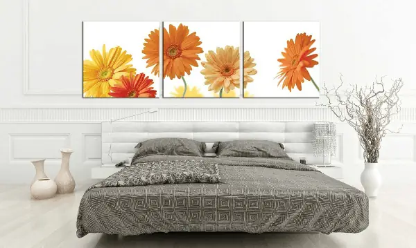 Một số mẫu tranh vải treo tường đẹp và phù hợp với phòng ngủ