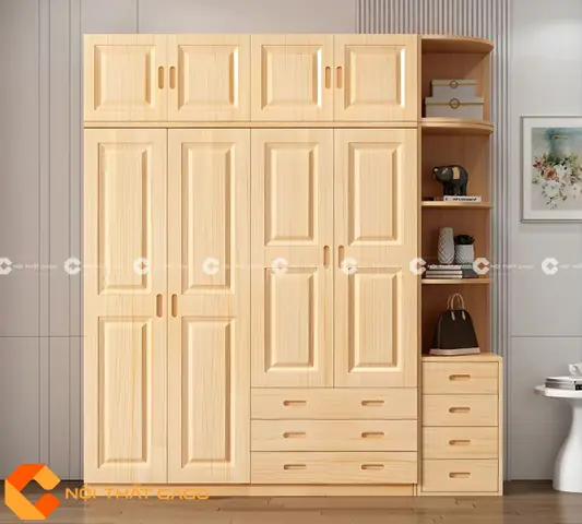 Tủ Đồ Phòng Ngủ Cao Cấp: Lựa Chọn Nâng Tầm Không Gian