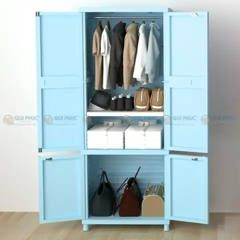Tủ nhựa cho phòng ngủ: Hướng dẫn chọn mua chi tiết và toàn diện